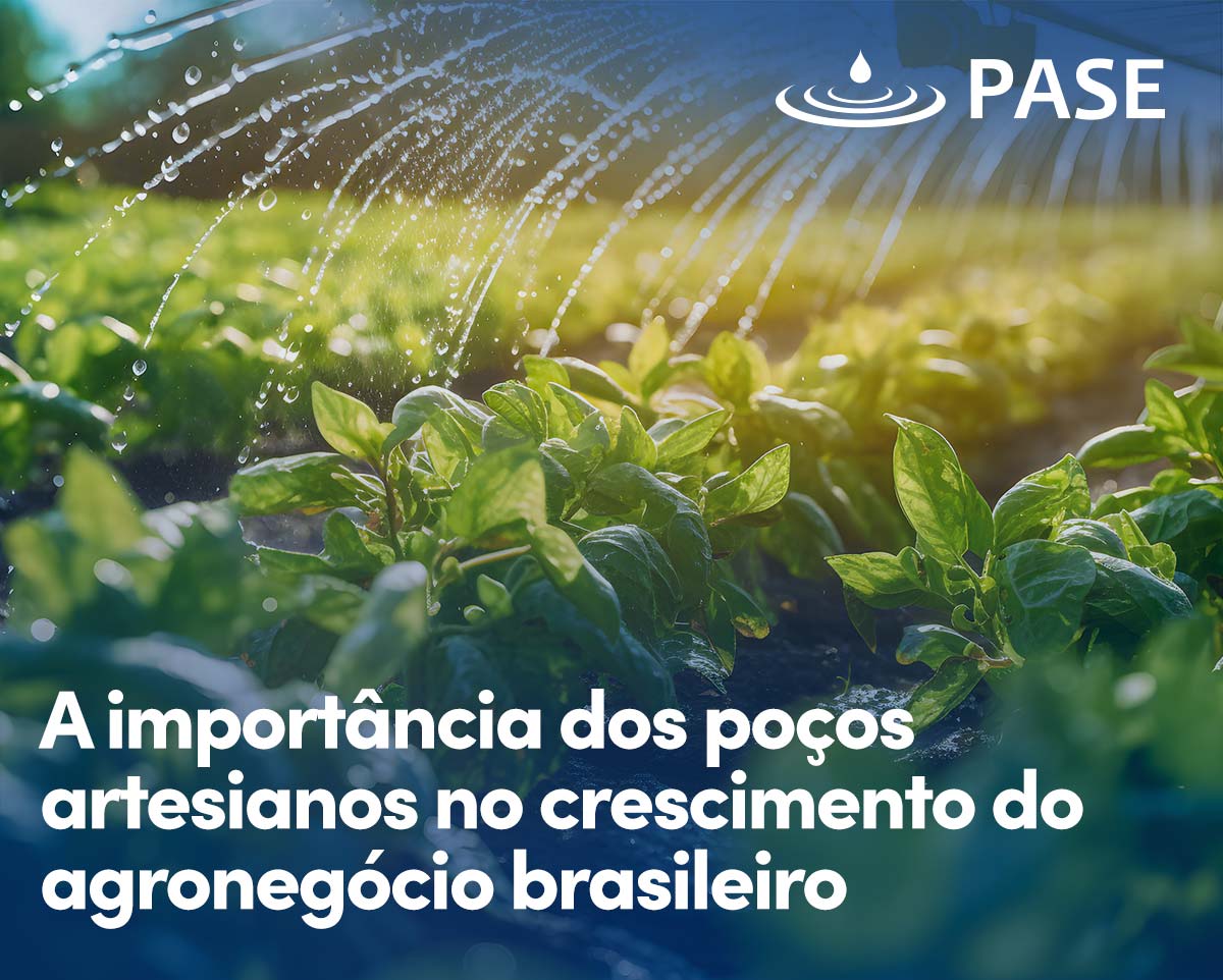 A importância dos poços artesianos no crescimento do agronegócio brasileiro
